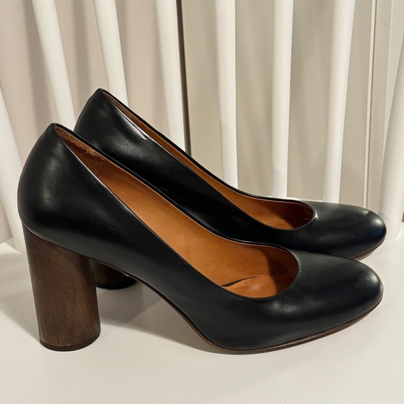 Sezane Shoes - Sezane Natural Wood Heels - Worn only 1 time